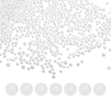 100g Mini Polystyrene Foam White Beads for Craft Party Decorations