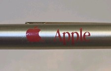 Vintage Apple Computer  Gold Colored Gripper Advertisement