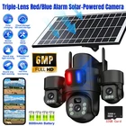 Solar Battery Powered Wireless WiFi Security Camera System Home Outdoor Pan/Tilt