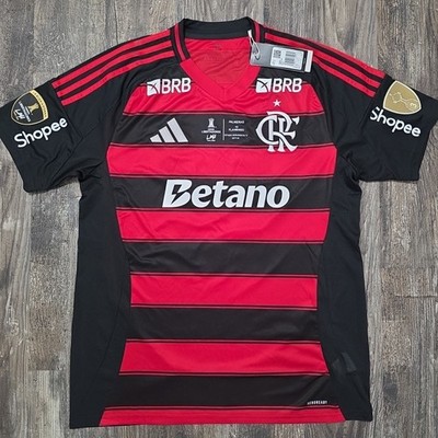 2025 Adidas Flamengo Home Soccer Jersey Danilo Men L Brazil Copa