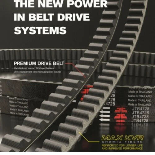 Yamaha 500 XP T-Max 2001 2002 2003 MAX KVR Correa de transmisión JTB3601KR Foto 3 de 4