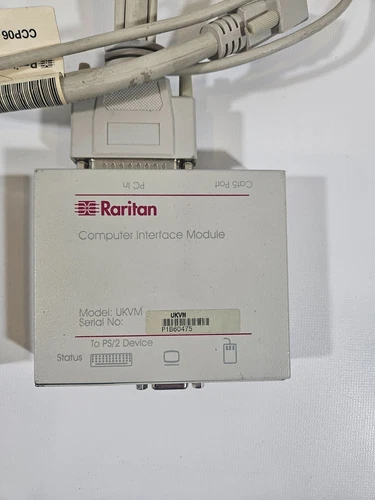 Raritan URKVM & UKVM PS/2DEVICE REMOTE And Local KVM Module with Power Supply