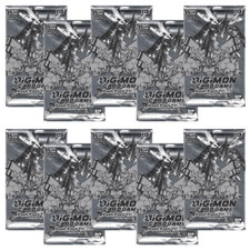 Digimon TCG Card Game Ver 1.5 Dash Pack - Bandai Sealed Boosters x10 Lot