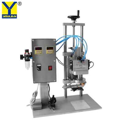 Iron Cap Machine Semi-Automatic Twist Off Capper Glass Bottle Capping Machine for Iron ...