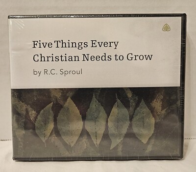 R. C. Sproul; Five Things Every Christian Needs To Grow; Ligonier; New Sealed