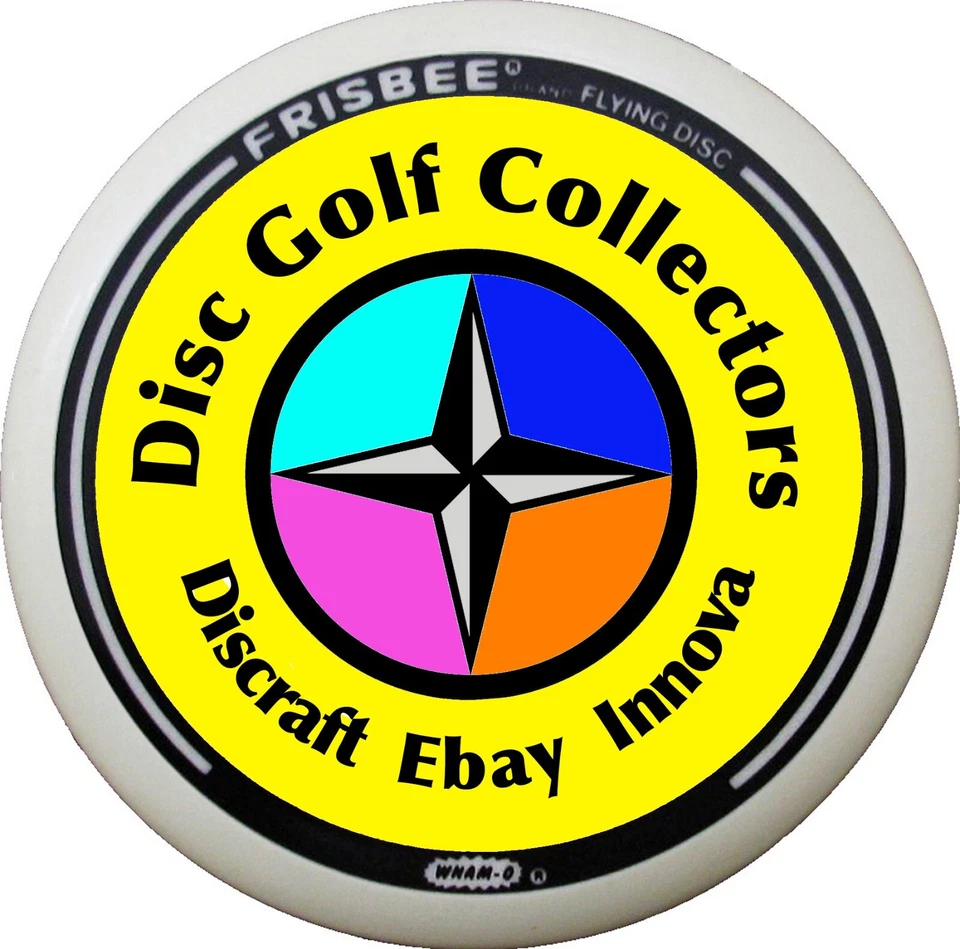 1976 Frisbee Wham-O Mini Disc Golf Rose Bowl (w/ Innova Discraft Magnet) #922 - Image 2 of 4