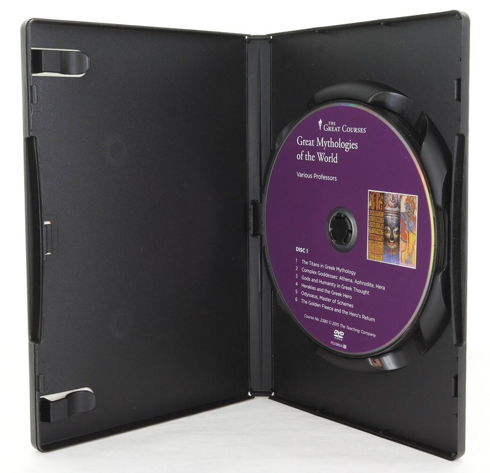 The Great Courses Great Mythologies of the World Guidebook & 10 DVD Set