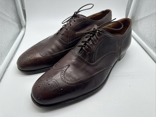 Vintage Alan McAfee London Men's Dress Shoes Made in England Size 10.5