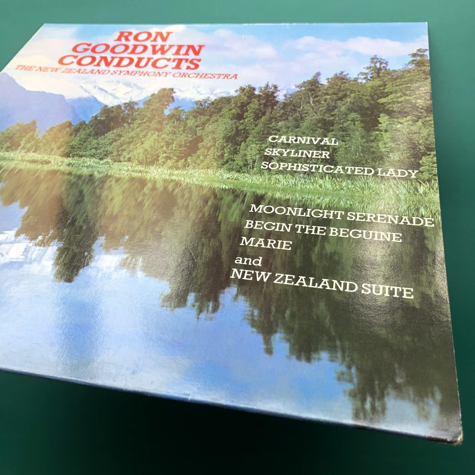 RON GOODWIN CONDUCTS The New Zealand Symphony Jazz Folk Easy LP Earnslaw Steam - Image 4 of 4