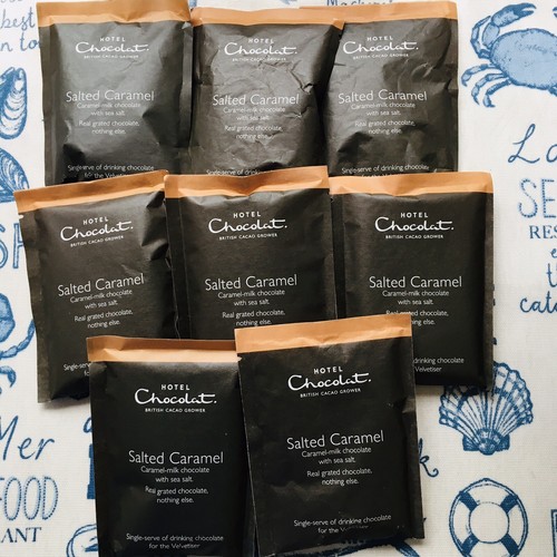 EXPIRY 03/24 8x Hotel Chocolat Velvetiser Hot Chocolate Sachets Salted Caramel eBay