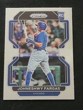 Johneshwy Fargas 2022 Panini Prizm Rookie Baseball Is #144