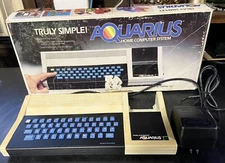 Mattel Aquarius Personal Computer System W/ Box Model 5931 Tested Intellivision