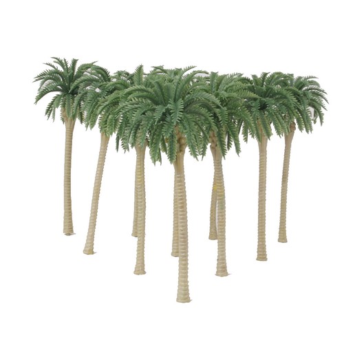 20pcs/Set Palm Tree Scenery Model Tree 1/150 Train Railway Dollhouse 1/150 Scale - Picture 7 of 8