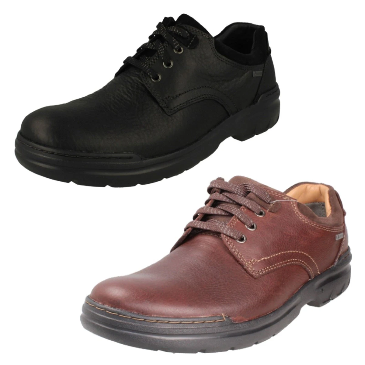 Clarks waterproof mens shoes deals