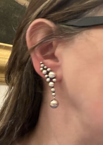 Georg Jensen Moonlight Grapes Ear Cuff, Single Right Ear - Picture 17 of 17