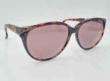 Vintage Laura Ashley Sun 105 Tortoise Oval Sunglasses Hong Kong FRAMES ONLY