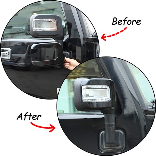 Rear Tail Light Air Outlet Fender Rearview Mirror Trim For Hummer H2 2003-09 - Bild 7 von 11