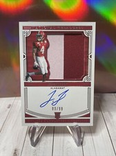 Jerry Jeudy 2020 National Treasures Collegiate RPA 89/99 Broncos Alabama #103