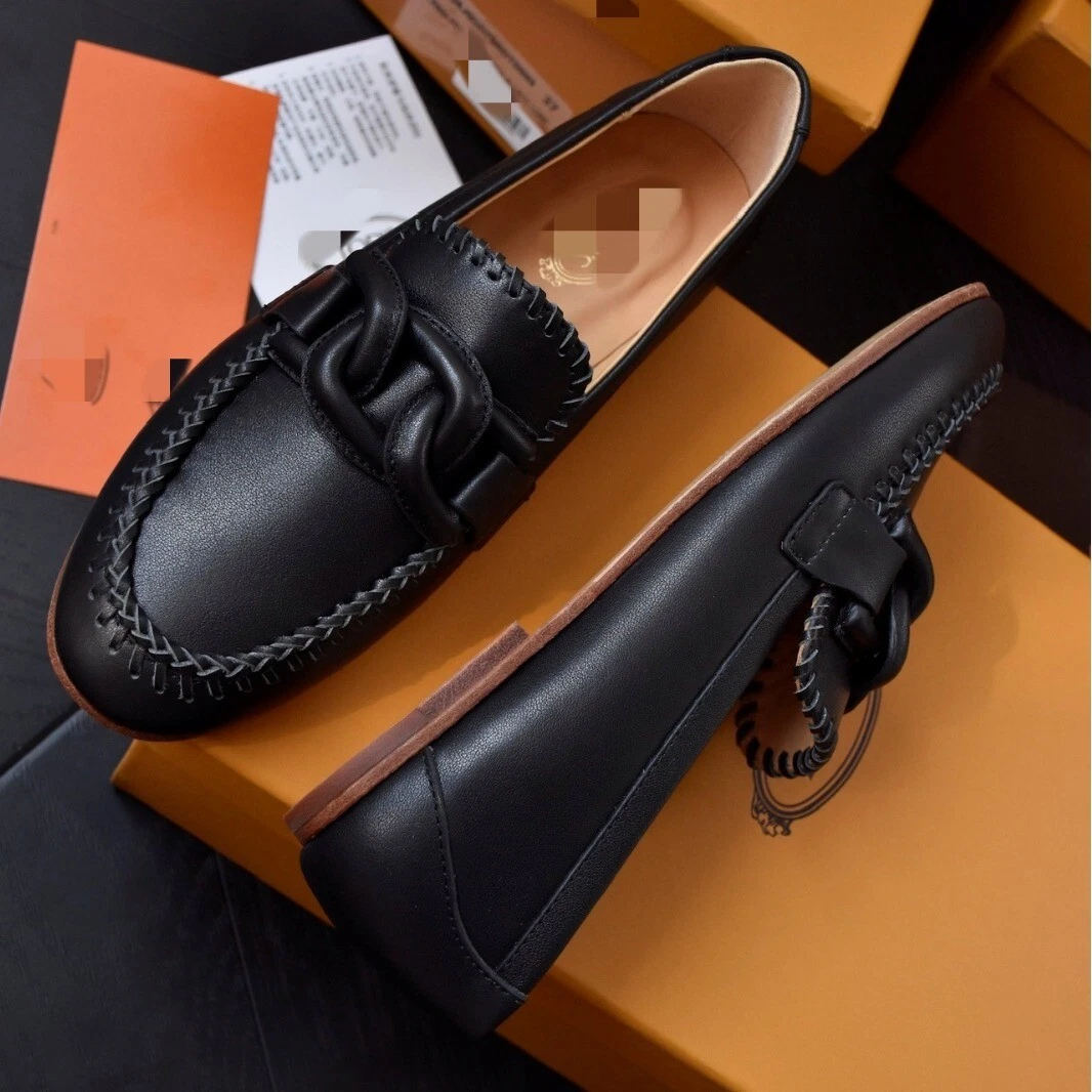 TOD’S Mocassini piatti Tod's con bottone girevole da donna