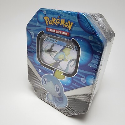 Pokémon TCG: Galar Partner Tin Inteleon V Promo and 4 Booster packs