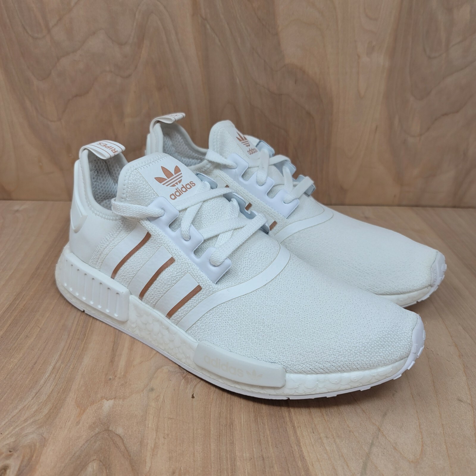 adidas NMD R1 White Rose Gold Metallic 