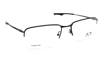 New OAKLEY Eyeglasses WINGBACK SQ OX5148-0156 56-18 Titanium Matte