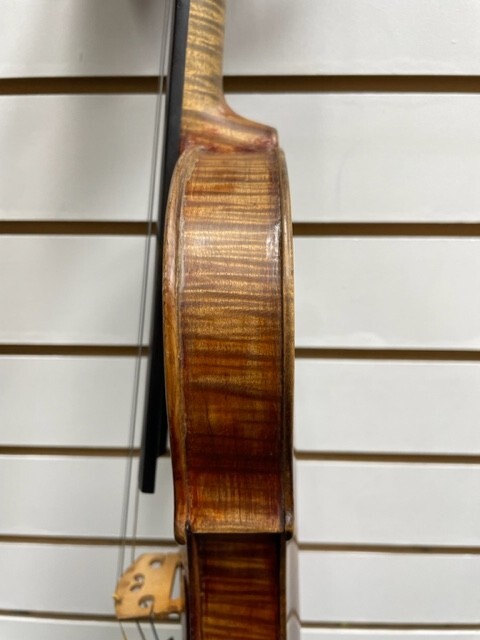 J.F. Lott Maker London Violin W/ Golden Strad Bow 4/4 Size