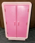 Vintage 1977 Mattel Barbie Dream House Furniture Closet Armoire Wardrobe 11.25"T