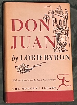 Don Juan by Lord Byron (1949 / Hardcover w/ Dust Jacket / Modern Library)