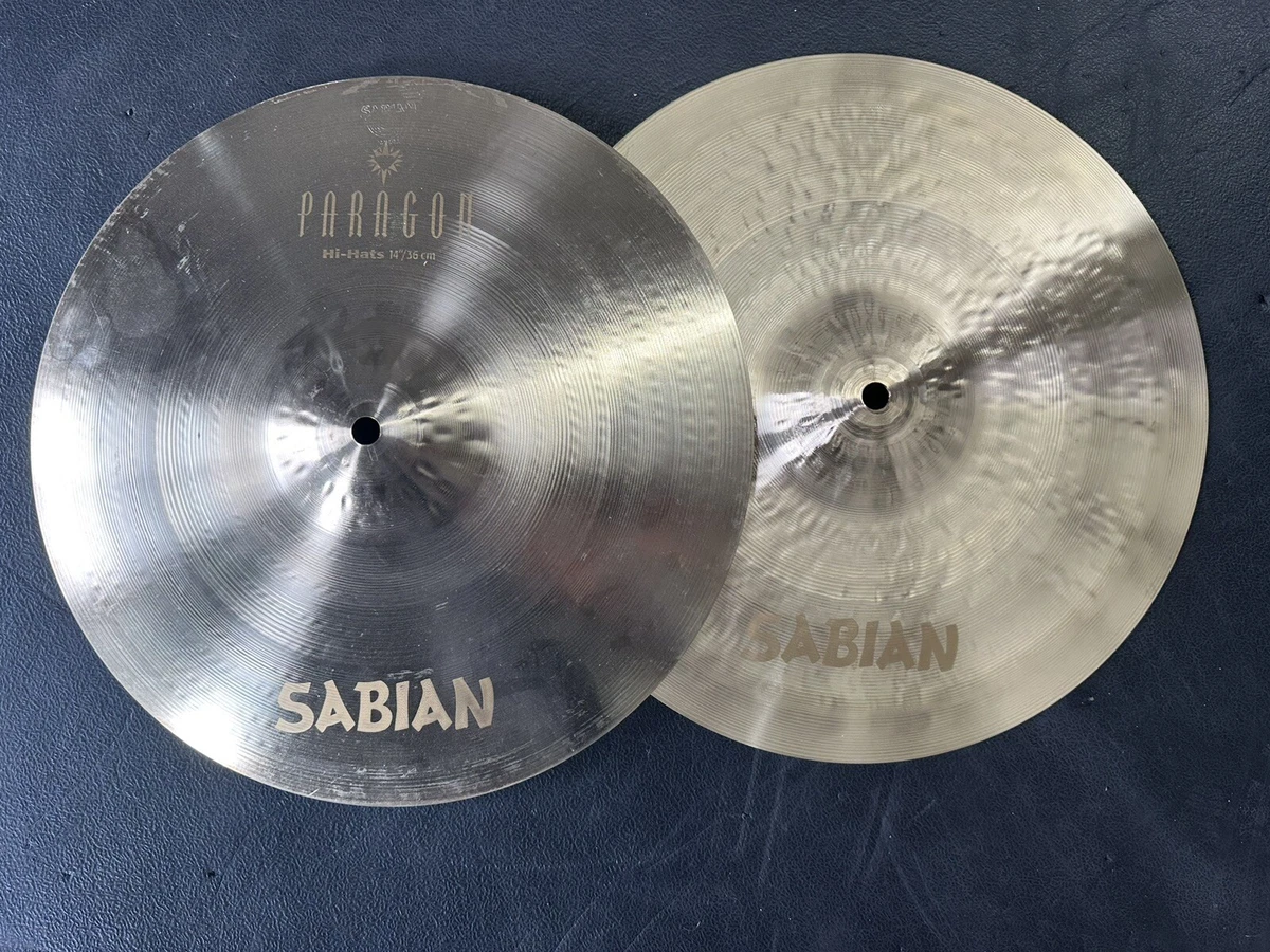 Sabian Paragon Hi Hats 14 36cm EXCELLENT CONDITION eBay