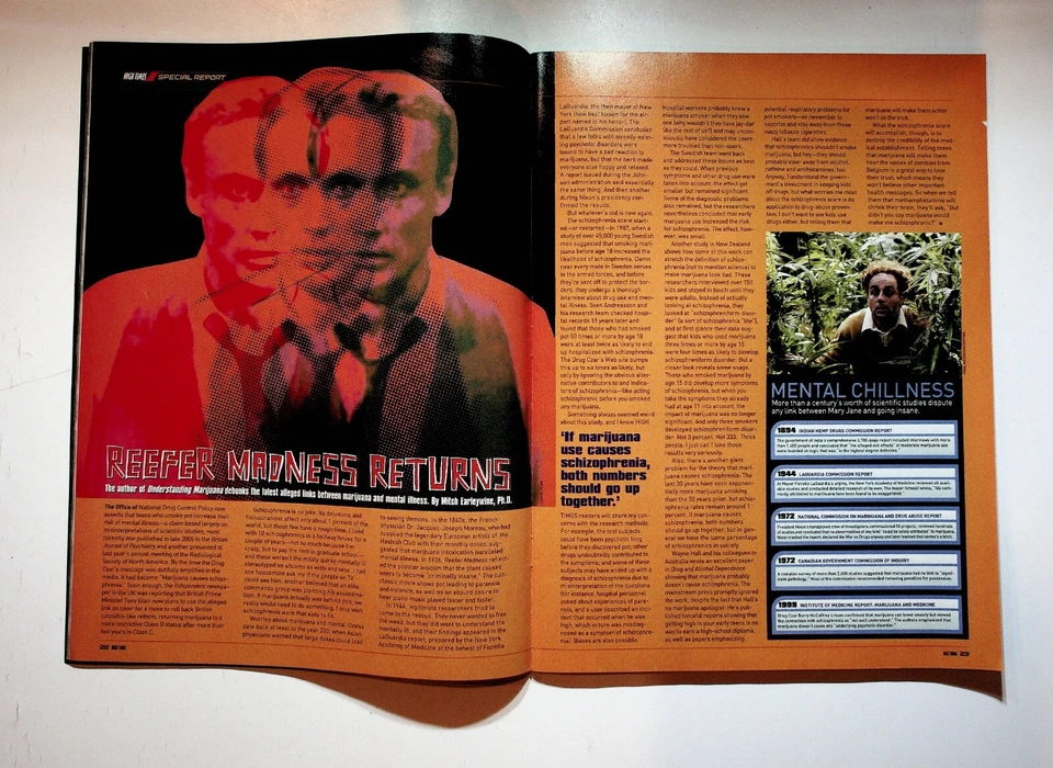 2006 May High Times Magazine Reefer Madness Josh Homme Queens Of The Stone Age Foto 4 de 4