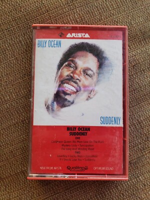 Billy Ocean Suddenly Cassette Tape Arista1984 Caribbean Queen JC 8-8213