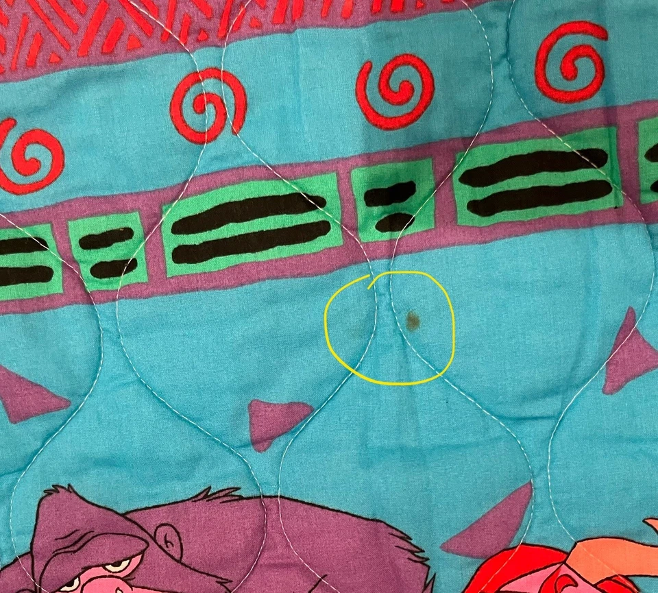 Manta de colección Disney Rey León Simba edredón de cama para niños pequeños 42 x 57" Foto 3 de 4