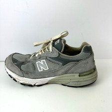 New Balance 993 Made In USA Sneakers Grey/White Womens Size 8 Trainers