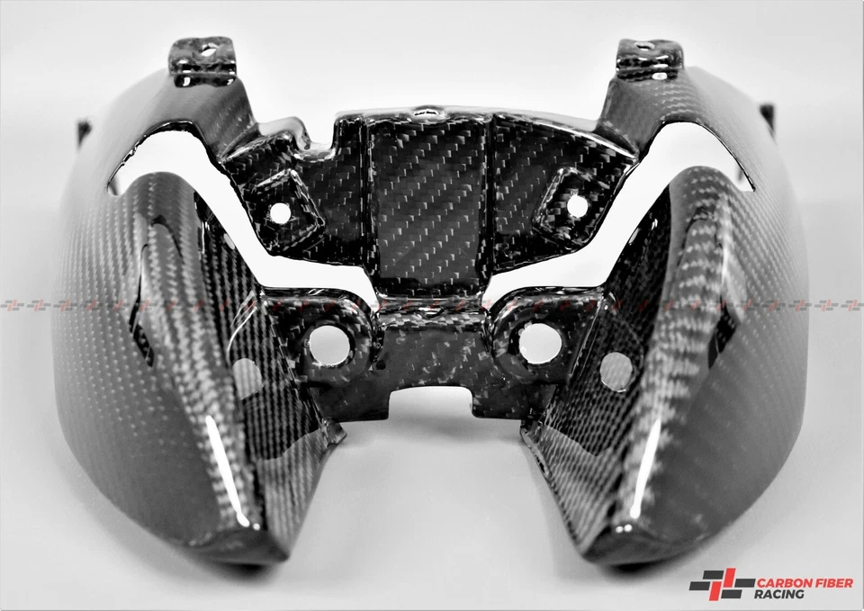 Carenados traseros con rejillas de ventilación 100 % fibra de carbono BMW K1200R (2005-08) K1300R (2009-16) Foto 3 de 3