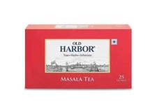 Old Harbor Masala Chai 25 Tea Bags 50g free shipping world wide