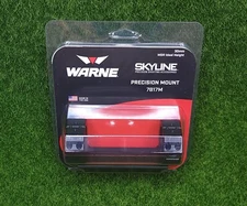 Warne Skyline Precision Mount 30mm Rifle Ideal Height, Matte Black - 7817M