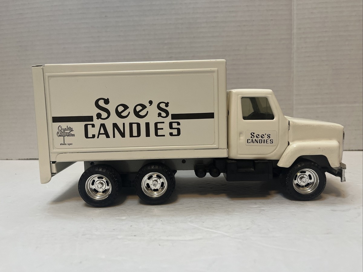 See's Candies Metal Truck and Motorcycle Delivery the Ertl Company