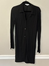 Karen Kane Women’s Button Down Tunic Black Size Small