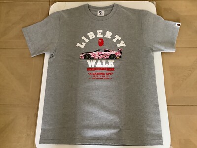 bape liberty walk ベイプ　リバティーウォーク　Tee M A BATHING APE® x LIBERTY WALK | bape.com