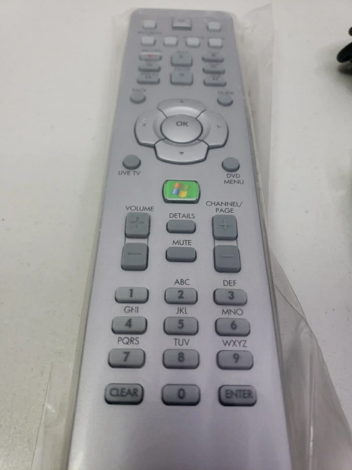 New Without Box HP USB IR Receiver OVU400103/00 and Remote Control N279 - Image 2 of 4