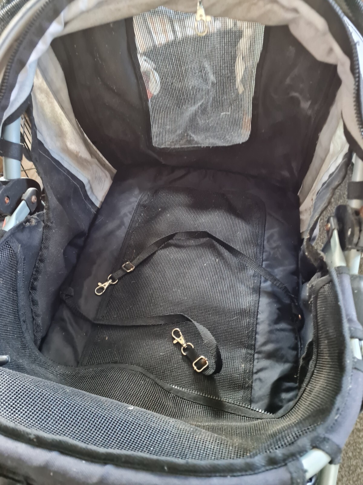 Innopet dog stroller for small dog grey fair condition. eBay