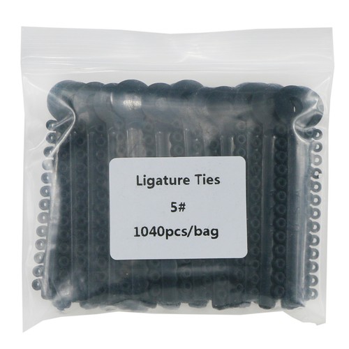 US 1040 Pcs Dental Orthodontic Ligature Elastic Ties 3 Color 40 Sticks - Afbeelding 20 van 28