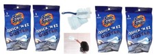 12 Duster Heads SPIC and SPAN Kleen Maid 999 Blue Quick 'N EZ  with 4 handles