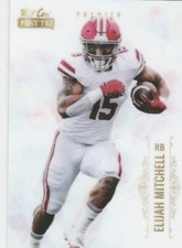 2021 Wild Card Matte White Premier Elijah Mitchell #MBC-66