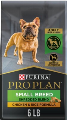 Purina pro plan Small Breed Shredded Blend 6 L B Chiquen & Rice Formula