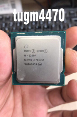 Intel Xeon w-1290p srh93 3.70ghz 10 cores 20 threads 20mb lga-1200 CPU processor