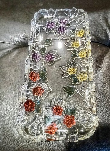 💥💥💥Vintage WALTHER GLAS MIKASA MILLEFLEURS Crystal Canape Tray GERMANY 💥💥 - Picture 2 of 8