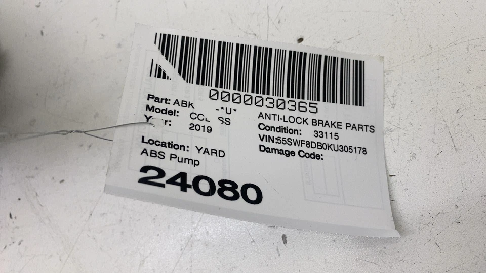 ⭕ 2018-2022 Mercedes-Benz C-Class C300 205 Anti-Lock Brake ABS Pump A2059005744 Foto 2 de 4