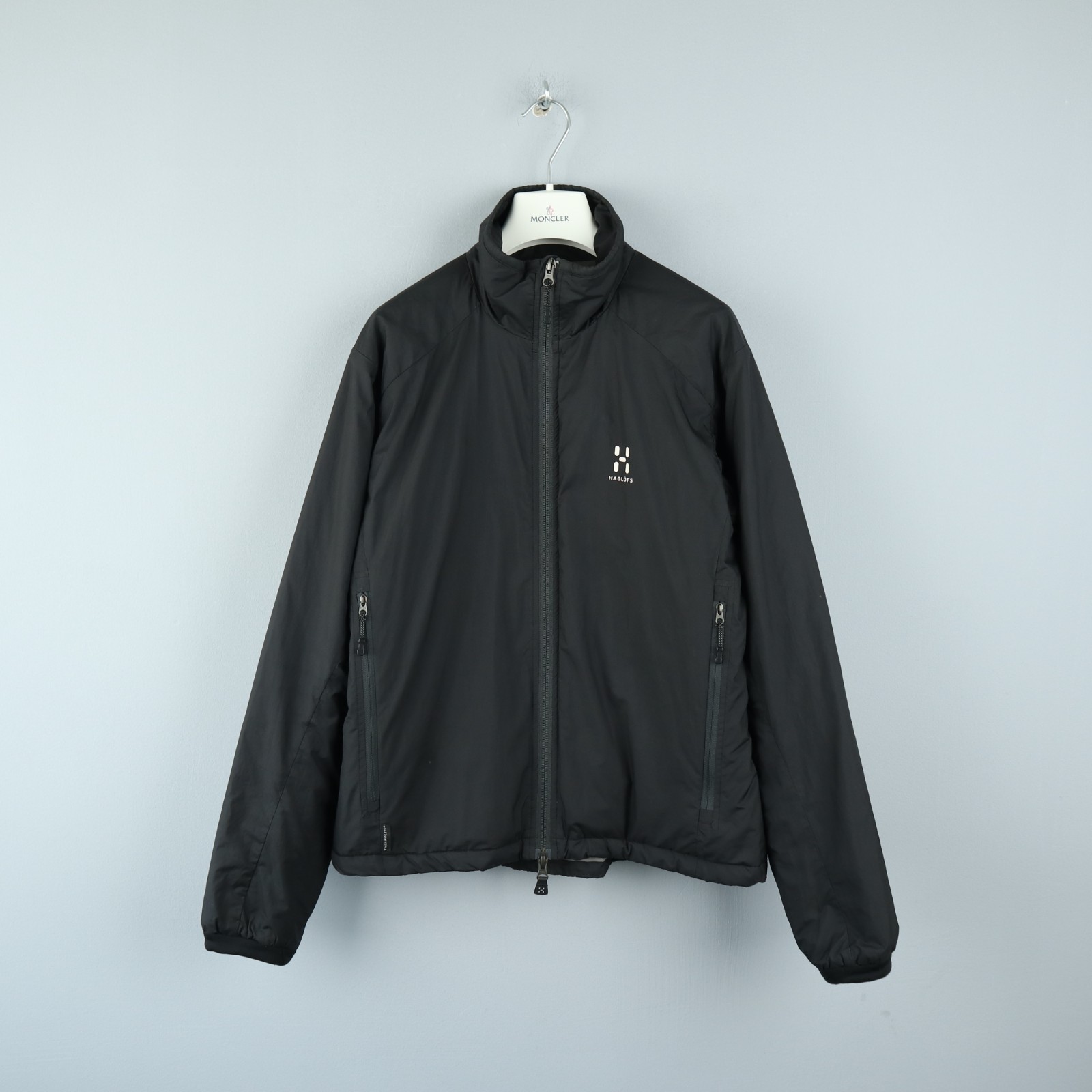 HAGLOFS Womens Black  Full Zip Thermolite Jacket Size L